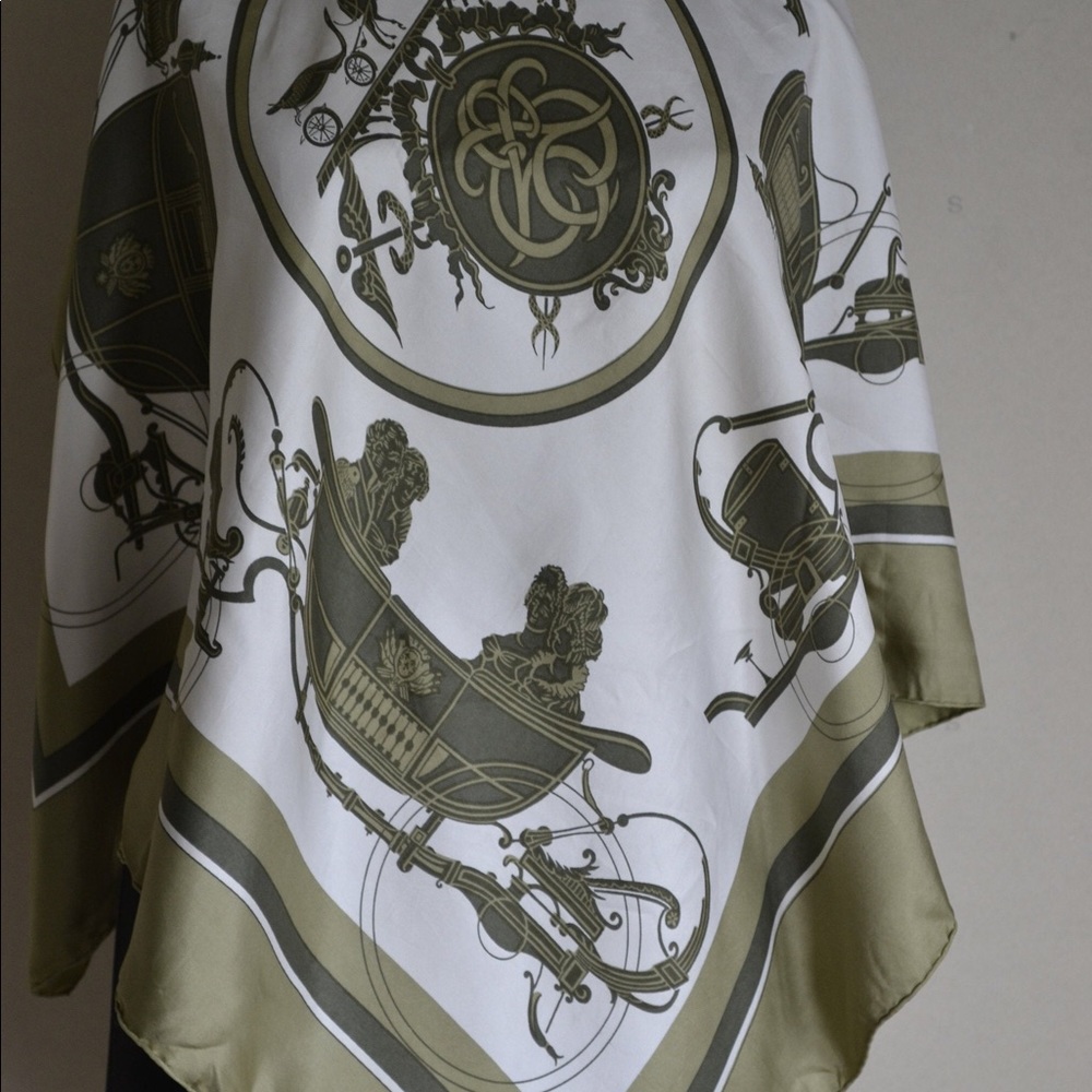 hermes silk scarf 90 - Picture 7 of 8